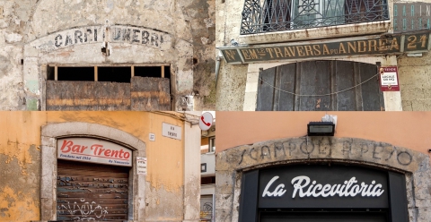 Le silenziose insegne dei negozi scomparsi: simbolo di una Bari che non c'è più